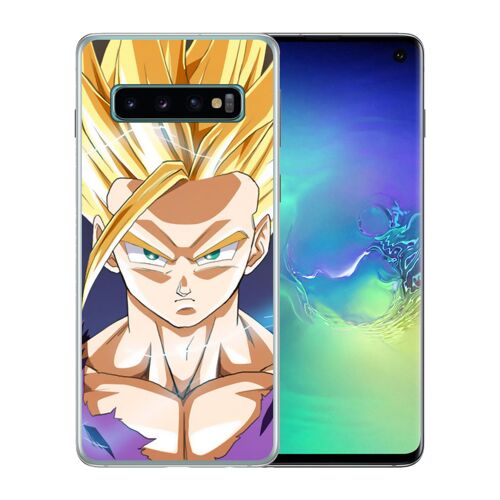 Coque Pour Samsung Galaxy S10 Dragon Ball Gohan Super Saiyan 2