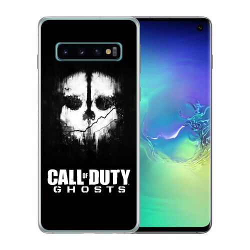 Coque Pour Samsung Galaxy S10 Plus Call Of Duty Ghosts Logo