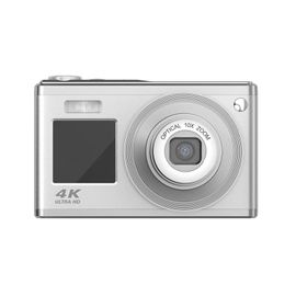 Appareil photo Compact compact - 8.0 MP / 50 MP (interpolé) - 4K - 10x zoom optique - argent