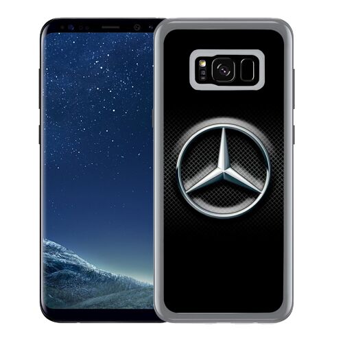 Coque Pour Samsung Galaxy S8 Plus Mercedes Logo