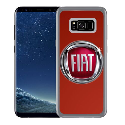 Coque Pour Samsung Galaxy S8 Plus Fiat Logo