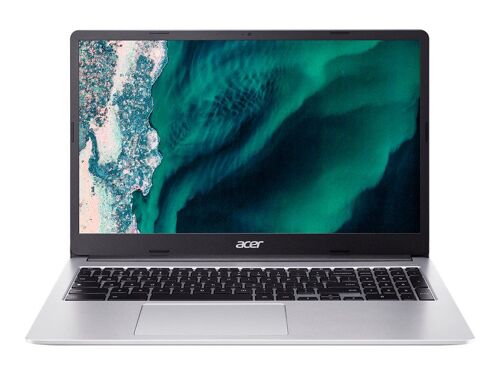 Acer Chromebook 315 CB315-4HT - 15.6" Pentium Silver N6000 8 Go RAM 32 Go SSD Argent AZERTY