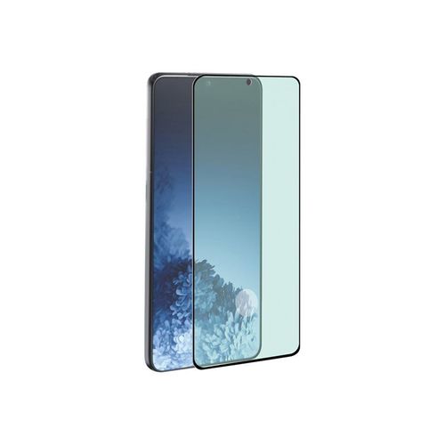 Muvit Tiger Glass Plus - Protection D'écran Pour Téléphone Portable - Facile À Utiliser - Verre - Couleur De Cadre Noir - Pour Samsung Galaxy S21 Ultra 5g