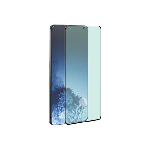 Muvit Tiger Glass Plus - Protection D'écran Pour Téléphone Portable - Facile À Utiliser - Verre - Couleur De Cadre Noir - Pour Samsung Galaxy S21+ 5g