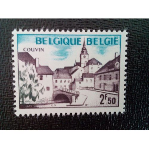 Timbre Belgique Yt 1691 Couvin 1972 ( 8412 )