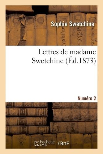 Lettres De Madame Swetchine. Numéro 2