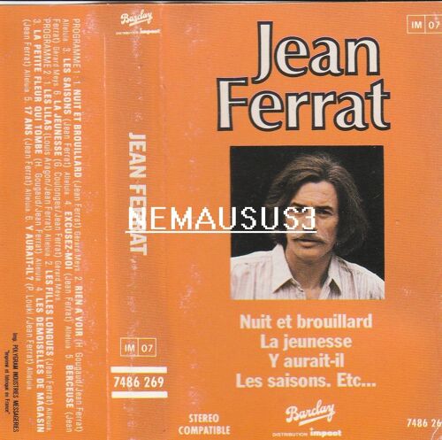 Jean Ferrat - Nuit Et Brouillard