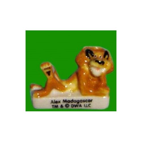 Fève Le Lion Alex Allongé. Série Madagascar Ii. Alcara, 2009