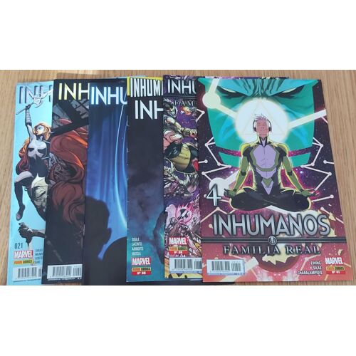 Lote De 6 Comics Inhumanos