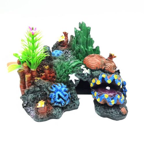 Xm Aquarium Décoratif Aquarium Rocaille De Corail Artificielle Pour Décoration De Paysage Sous-Marine Accessoires D'aquarium