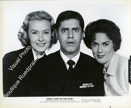 Tiens Bon La Barre, Matelot (Don't Give Up The Ship) : Jeu De Photos Argentiques D'exploitation Cinématographique - Format 20,5x25 Cm - De Norman Taurog Avec Jerry Lewis, Dina Merrill - 1959