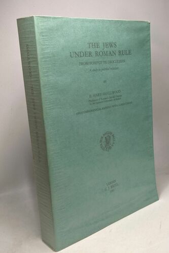 The Jews Under Roman Rule From Pompey To Diocletian: From Pompey To Diocletian : A Study In Political Relations / Studies In Judaism In Late Antiquity 20