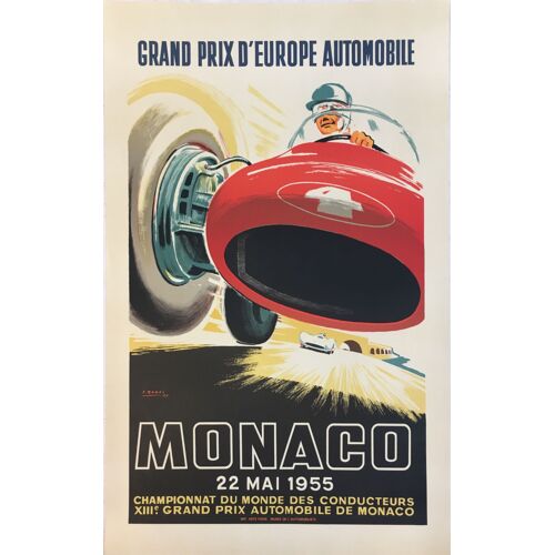 Affiche Monaco 1955