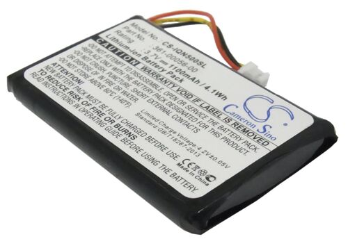Batterie Li-Ion 3,7v 1100mah / 4.07wh Type 361-00056-00, 361-00056-50 Pour Drive 50 Lm, Drive 51lmt, Drive 51lmt-S, Drivesmart 5 Lmt, Nuvi 30, Nuvi 50, Nuvi 50lm, Nuvi 55, Nuvi 55lm, Nuvi 55lmt
