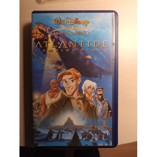 Cassette Vidéo Vhs Atlantide L'empire Perdu Walt Disney Les Grands Classiques