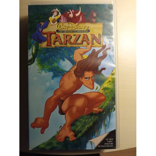 Cassette Vidéo Vhs Tarzan Walt Disney Les Grands Classiques