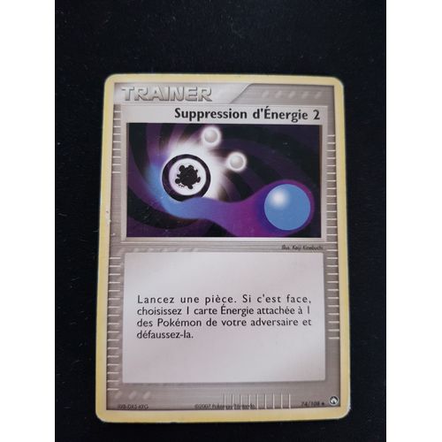 Suppression D'energie 74/108 Set Ex Gardiens Du Pouvoir Fr