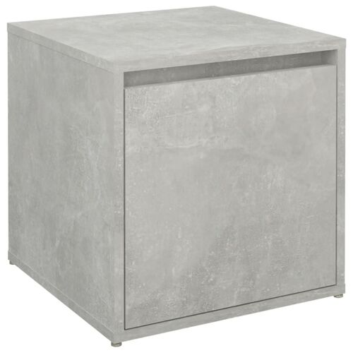 VidaXL Tiroir boîte Gris béton 40,5x40x40 cm Bois d'ingénierie