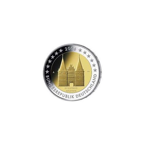 2 Euros Commémorative Schleswig Holstein Allemagne