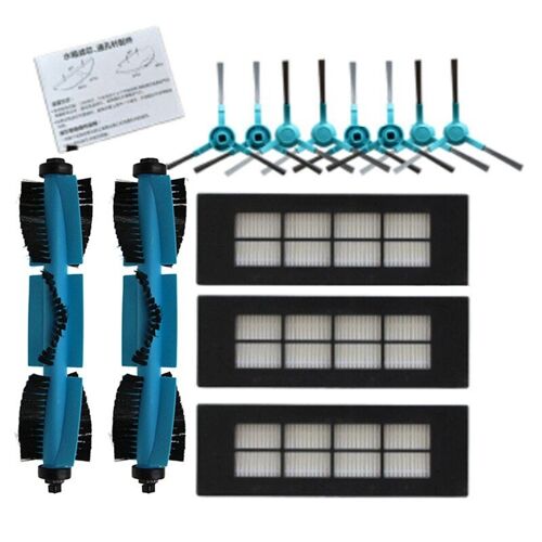 Pièces d'aspirateur pour Cecotec Conga série 3090, brosse à rouleau, filtre Hepa, brosse latérale, réservoir d'eau, filtre en tissu de vadrouille
