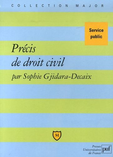 Précis De Droit Civil - Service Public