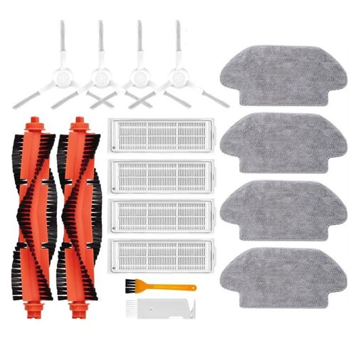 Pièces de rechange pour aspirateur Robot Xiaomi 2S, pièces de rechange, brosse principale, brosse latérale, filtre Hepa, tissus