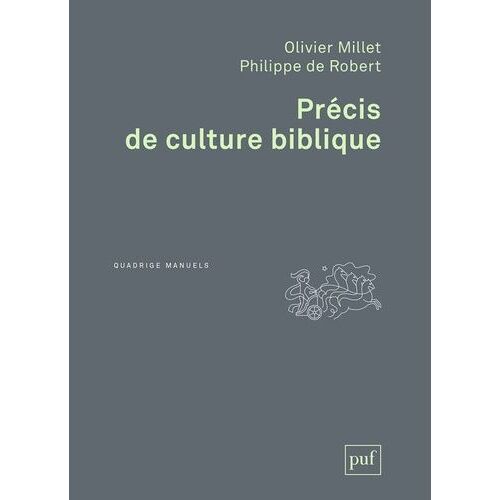 Précis De Culture Biblique