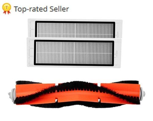 Brosse principale et 2 filtres Hepa pour aspirateur Robot Xiaomi Mi Roborock S50 S51, 1 pièce, nouveauté