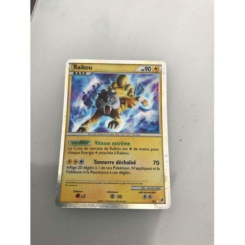Pokemon Raikou Sl9 Holo  Française