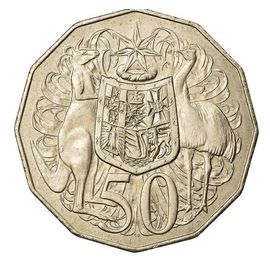 Pièce 50 Cents Australie - 1980
