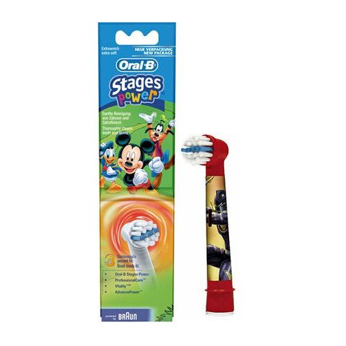 Jeu 3 Brosses Oral-B Eb10-3 Kids Disney Braun 