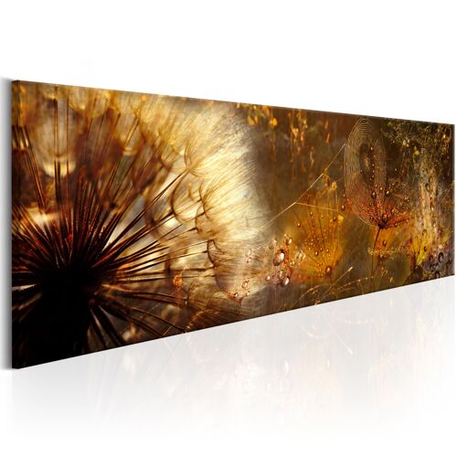 Tableau Fleurs Amber Morning 120 x 40 cm