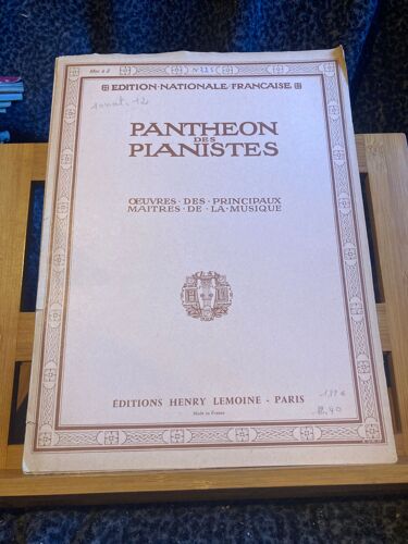 Joseph Haydn Sonate Pour Piano N°12 En Si B Partition Éditions Lemoine