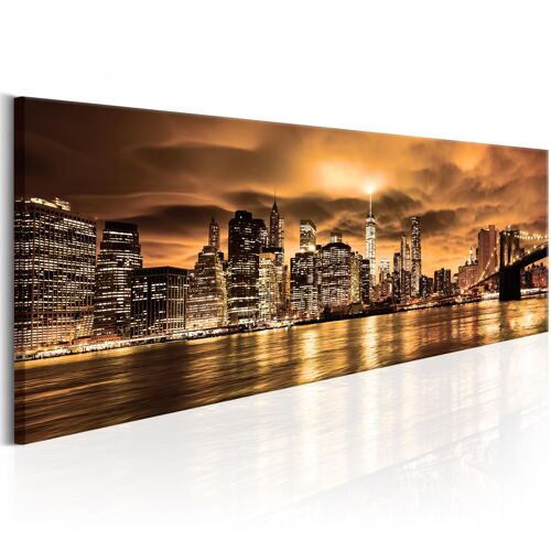 Tableau Villes City of the Setting Sun 120 x 40 cm