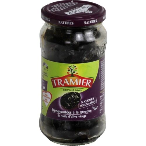 Olives Noires À La Grecque Tramier- Petit Bocal 250g