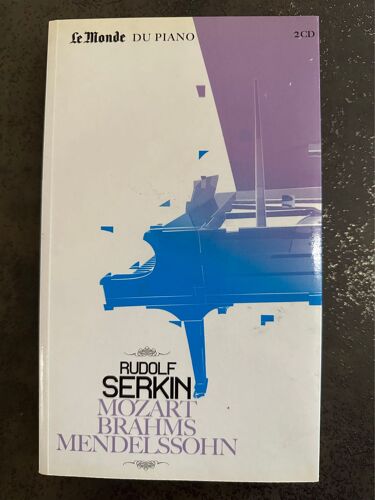 Le Monde Du Piano, Mozart, Brahms, Mendelssohn Par Rudolf Serkin 