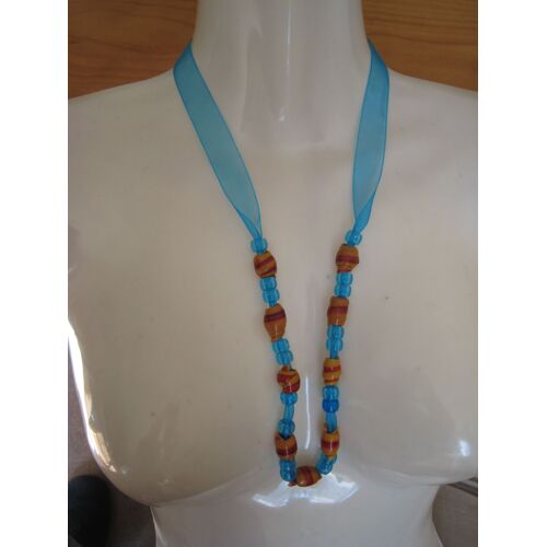 Collier Sautoir Fait Main Artisanal Neuf