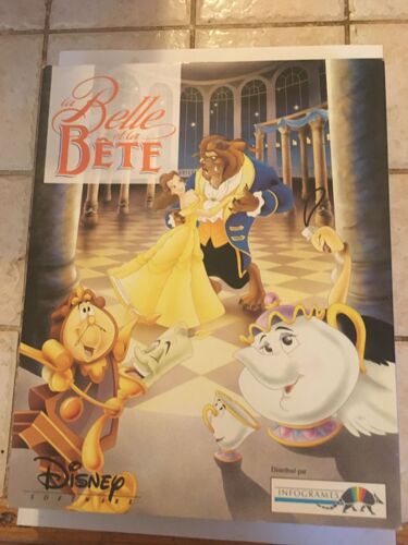 La Belle Et La Bête Jeu Pc Version Française Disquettes Infogrames Disney Software