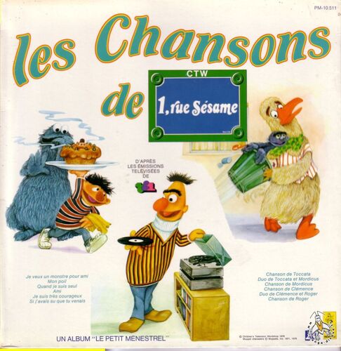 Les Chansons De 1 Rue Sésame