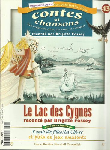 Le Lac Des Cygnes Vol.43 Le Monde Merveilleux Des Contes Et Chansons