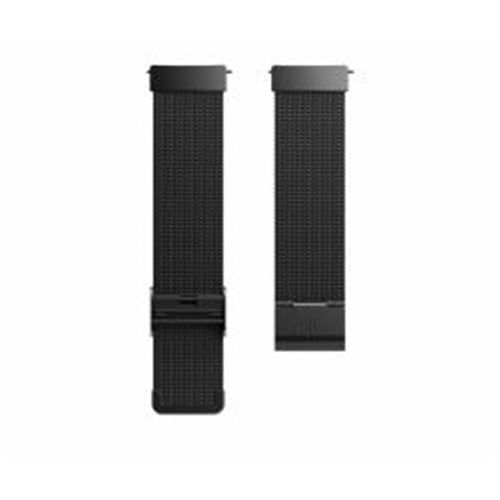 Fitbit Fb-166mmbk Accessorio Per Smartwatch Band Nero Acciaio Inossidabile (Fitbit Metal Mesh - Band - Black - For Fitbit Versa)