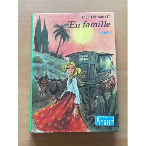 Livre De La Bibliothèque Verte: En Famille Tome 1 De Hector Malot