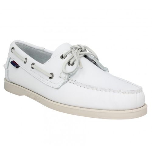 Bateaux Pour Sebago Docksides Portland Blanc