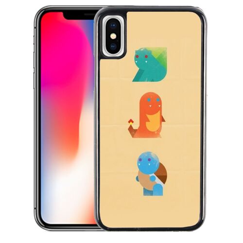 Coque pour iPhone X pokemon abstrait