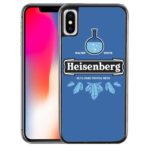 Coque pour iPhone XR braeking bad heisenberg logo