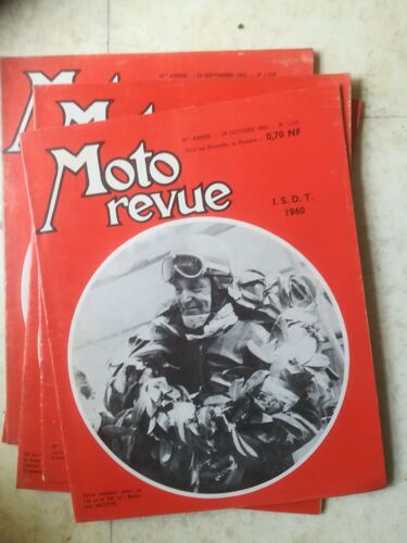 Moto Revue 1513 De 1960 Salon,Isdt,Bultaco 175 Records