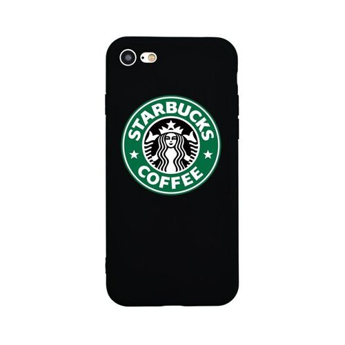 Coque Iphone 4 4s Starbucks Coffee Silicone Rigide (Tpu) + 1 Film