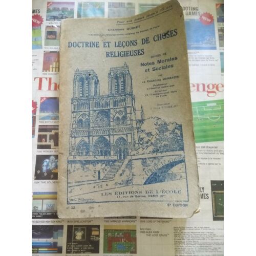 Doctrine Et Leçons Religieuses Suivies De Notes Morales Sociales Par M. Abbé Hamayon, Illustrations P. Rouissea
