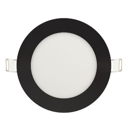 Dalle LED 6W 4200K 270lm Noir IP20