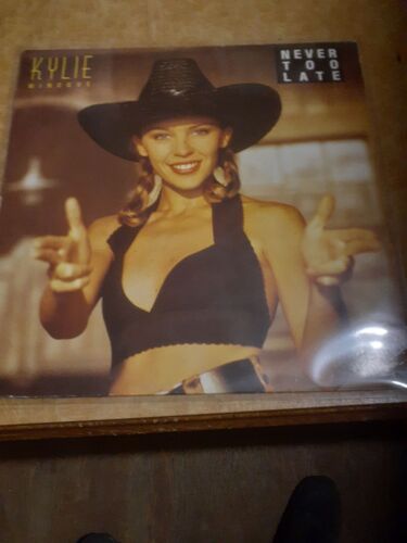 Kylie Minogue Never Too Late Vinyle 12